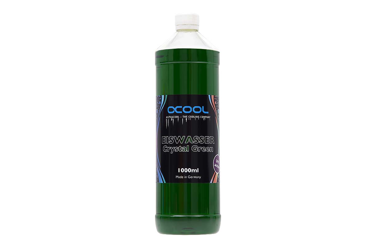Alphacool Eiswasser Crystal Green UV-aktiv 1000ml