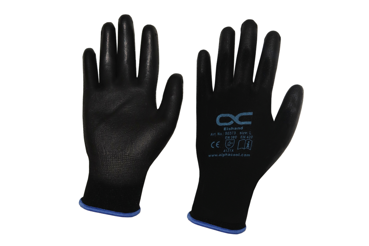 Alphacool Ice Tools összeszerelő kesztyű méret L - Fekete /90373/