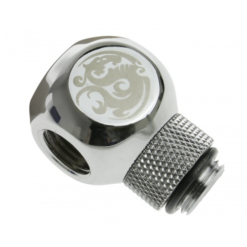 Bitspower T II adapter 3xG1/4 - fényes ezüst  