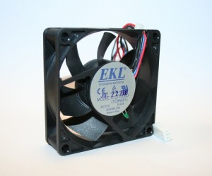 EKL - Everflow R127020BU 70mm OEM ventilátor hőszenzorral /R127020BU/