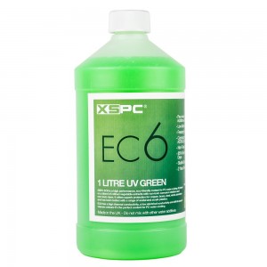 XSPC EC6 Coolant 1 Liter - UV zöld (5060175582782)