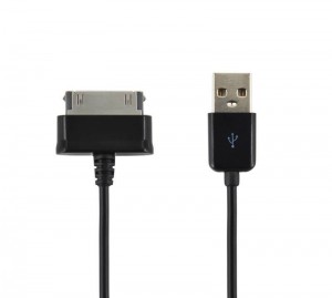 4World USB 2.0 kábel iPad / iPhone / iPod  - fekete