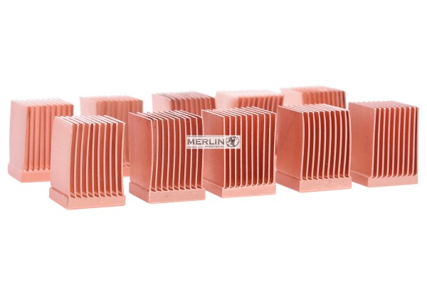 Alphacool GPU RAM Copper Heatsinks 10x10mm - 10 db. /17426/