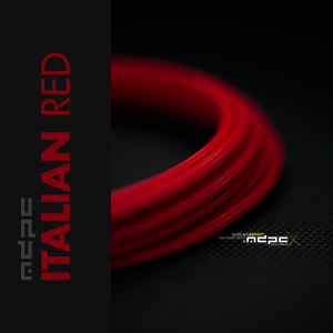 MDPC-X Sleeve Small - Italian Red UV, 1m - Piros (SL-S-IR)