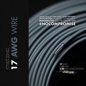 MDPC-X vezeték 17 AWG szürke, 1 m (WI-17AWG-GY)
