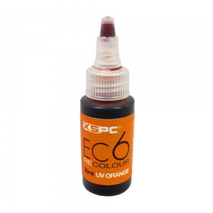 XSPC EC6 ReColour Dye, UV Orange - 30ml (5060175589415)