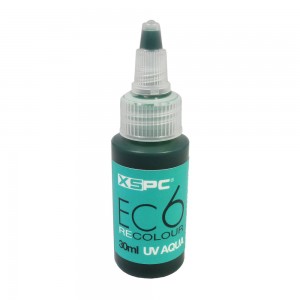 XSPC EC6 ReColour Dye, UV Aqua - 30ml(5060175589453)