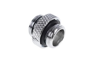 Alphacool Eiszapfen dupla gumi G1 / 4 külső menet G1 / 4 külső menet - króm /17398/