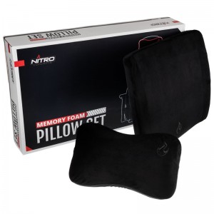 Nitro Concepts Memory Foam párna készlet - fekete / fekete (NC-PST-MF-001)