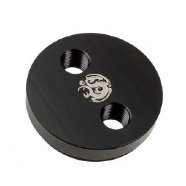 Bitspower Z-Cap III 2x G1/4 Zoll - POM Edition (BP-WTZPC3-BK)