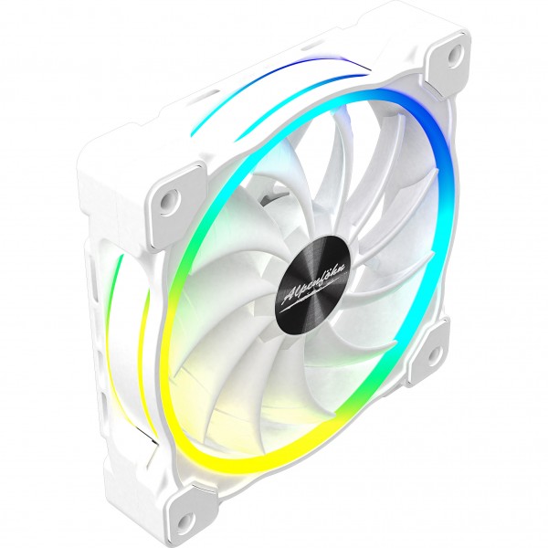 Alpenföhn 120mm Wing Boost 3 ARGB High Speed PWM-ventilátor, Triple - fehér  (84000000165)