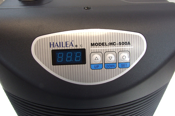 Hailea Ultra Titan 1500 chiller - átfolyásos hűtő (HC500=790Watt hűtőteljesítmény)