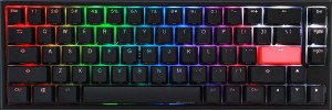 Ducky ONE 2 SF Gaming Tastatur, MX-Black, RGB LED - fekete DE (DKON1967ST-ADEPDAZT1)