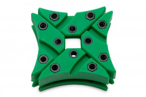 EKWB EK-Vardar X3M Damper Pack - Green (3830046996978)