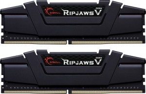 G.Skill RipJaws V black DIMM kit 16GB, DDR4-4000, CL18-22-22-42 (F4-4000C18D-16GVK)