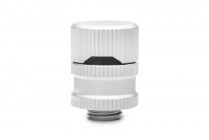 EKWB EK-Quantum Torque Drain Valve - Satin Titanium (3831109829714)
