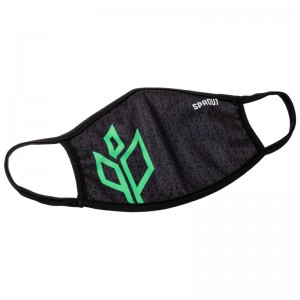 GamersWear Sprout arcmaszk a szájhoz és az orrhoz - fekete (SPEZ-053)