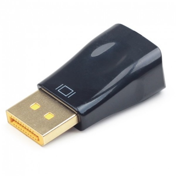 Gembird DisplayPort to VGA M/F adapter Black / A-DPM-VGAF-01/
