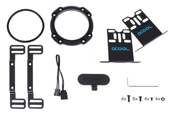 Alphacool Eisbecher Aurora D5 Acetal/Glas - 150mm /15382/