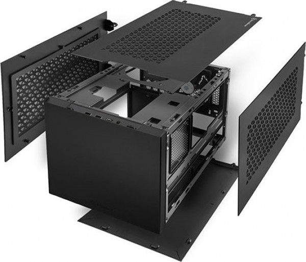Silverstone SST-SG15B Sugo Mini-ITX ház - fekete (SST-SG15B)