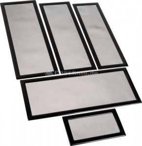 Demciflex porszűrő készlet Lian Li O11 Dynamic-hoz - fekete/fekete (1102)
