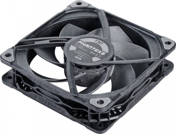 PHANTEKS T30 PWM 120mm-es ventilátor, 3 darab - fekete (PH-F120T30_BG_3P)