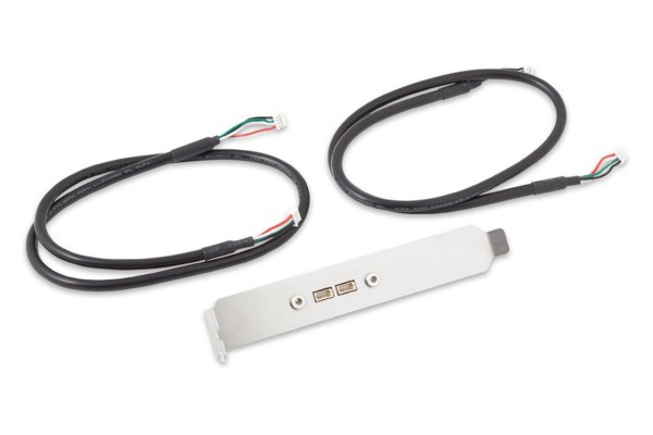  Aquacomputer RGBpx slot foglalat két RGBpx csatlakozóhoz /53290/