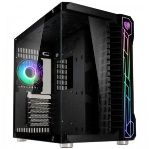 Kolink Unity Code X ARGB Midi-Tower - fekete, Window (UNITY CODE X)