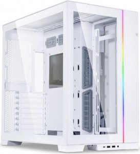 Lian Li O11 Dynamic EVO, Tempered Glass - fehér (O11DEW)