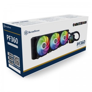 Silverstone Permafrost PF360-ARGB, V2 komplett vízhűtés - 360 mm (SST-PF360-ARGB-V2)