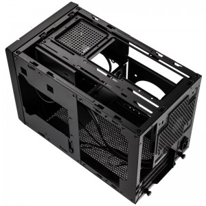 Silverstone SST-SG14B Sugo Mini-ITX ház - fekete (SST-SG14B)