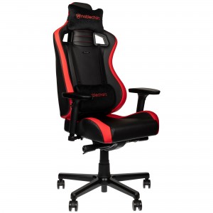 noblechairs EPIC Compact Fekete/Carbon/Piros Gamer szék /NBL-ECC-PU-RED/