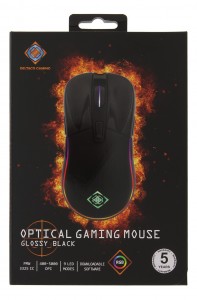 DELTACO GAMING GAM-085 Optikai USB RGB Fekete /GAM-085/