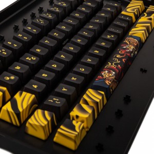 Traitors TIGER SKETCH Limited Keycap Set, PBT (DE) (TRDTIS109DE)