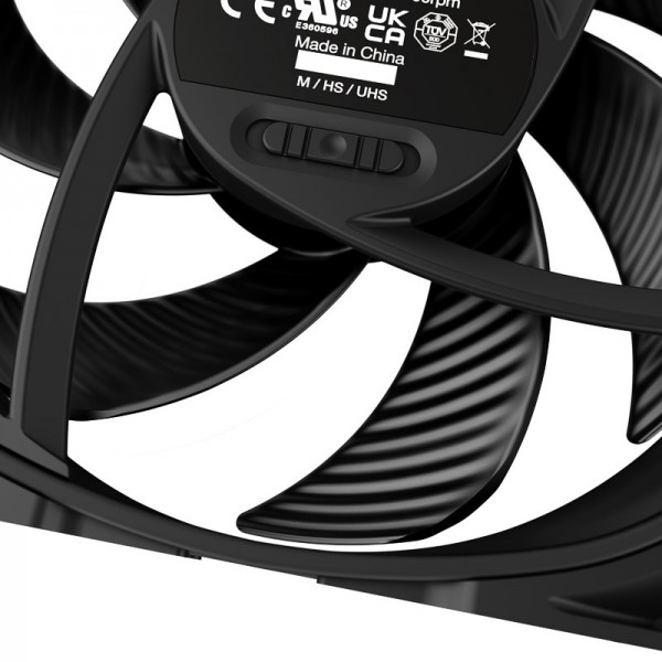 be quiet! Silent Wings 4 Pro PWM ventilátor - 140mm, fekete (BL099)
