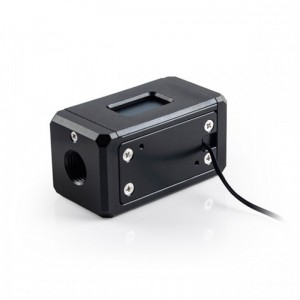 Bitspower áramlásérzékelő, 2x G1/4 hüvelykes csatlakozó, OLED kijelző (BP-FMD)