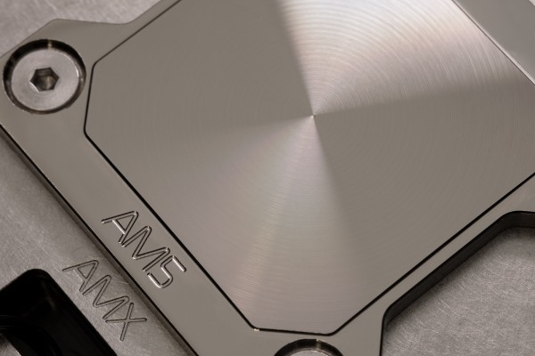EKWB EK-Quantum Velocity² D-RGB - AM5 Nickel + Satin Titanium (3831109861684)