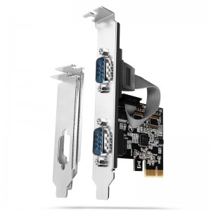 AXAGON PCEA-S2N PCIe adapter 2x soros porttal - ASIX AX99100 lapkakészlet (PCEA-S2N)