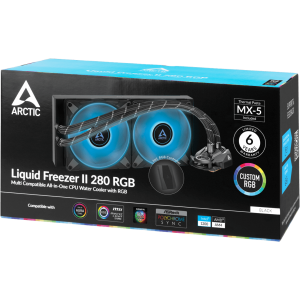 Arctic Liquid Freezer II-280 RGB fekete RGB vezérlővel (ACFRE00107A)