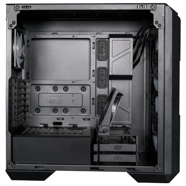 Cooler Master HAF 500, Midi-torony, ARGB, edzett üveg - fekete (H500-KGNN-S00)
