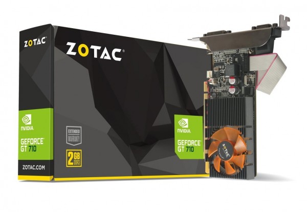 Zotac GeForce GT 710 2GB DDR3 (ZT-71310-10L)