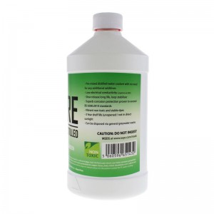 XSPC Pure Coolant, 1 Liter - zöld, UV (5060596651432)