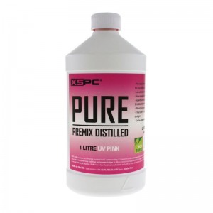 XSPC Pure Coolant, 1 Liter - pink, UV (5060596651463)