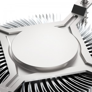 Akasa AK-CC6609EP01 alacsony profilú CPU-hűtő - Socket LGA 1700, 21,8 mm magasság (AK-CC6609EP01)