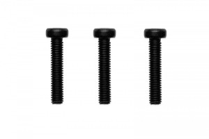 EKWB EK-Loop Hex Key Screw Set M4x20mm - Black (3pcs) (3831109900840)
