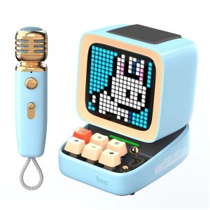 Divoom Ditoo Mic Bluetooth Speaker Blue (DITOOMIC_BLUE)