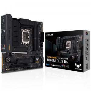 ASUS TUF Gaming B760M-Plus D4, Intel 1700, DDR4 (90MB1DI0-M0EAY0)