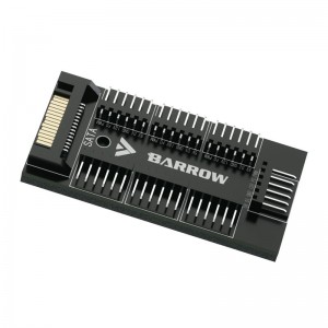 Barrow ventilátor és RGB hub (DK401-7)