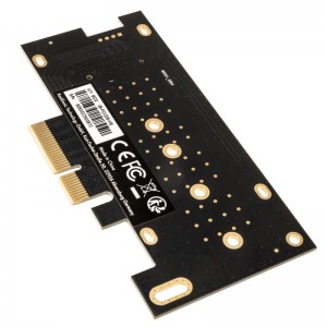 ICY BOX PCI-E 4.0 IB-PCI208-HS PCIe 4.0-M.2 adapter - fekete (60830)
