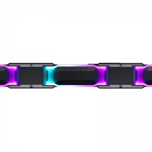 PHANTEKS D30 PWM Reverse Airflow D-RGB Ventilátor - 120mm, fekete (PH-F120D30R_DRGB_PWM_BK01)